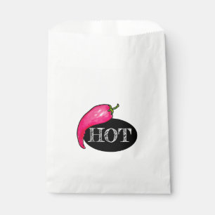Chilli pepper favour bags