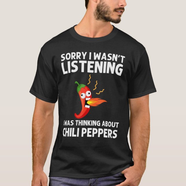   Chilli Pepper For Men Women Spicy Habanero Chile T-Shirt (Front)
