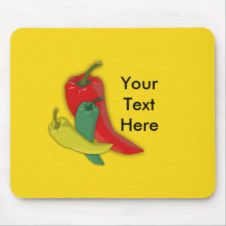 Chilli Pepper Group Mouse Pad