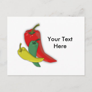 Chilli Pepper Group Postcard