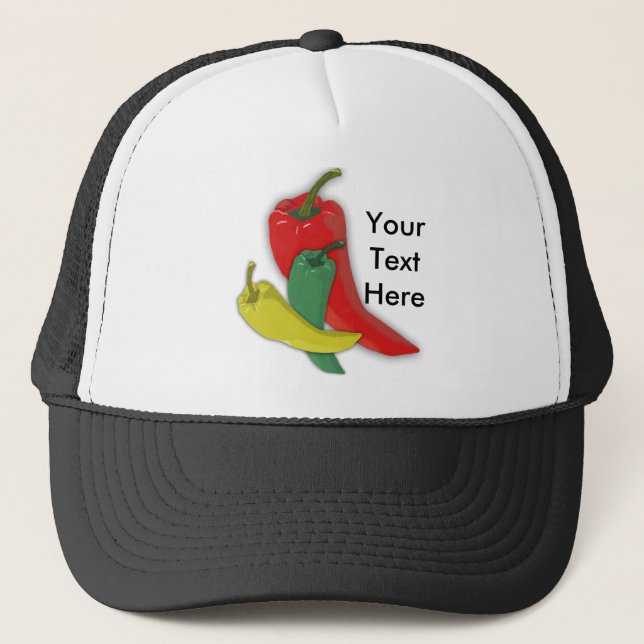 Chilli Pepper Group Trucker Hat (Front)