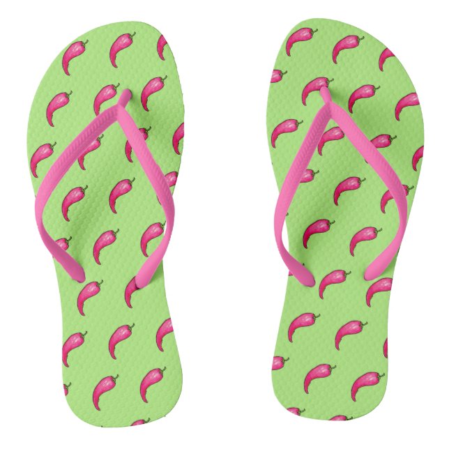 Chilli pepper jandals (Footbed)