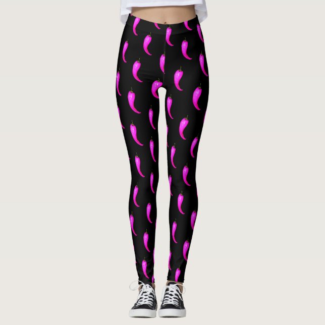 Chilli pepper leggings (Front)