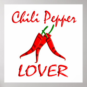Chilli Pepper Lover Poster