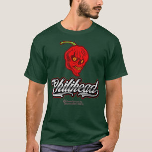 Chilli Pepper Merch Design Chilihead Grinning Chil T-Shirt