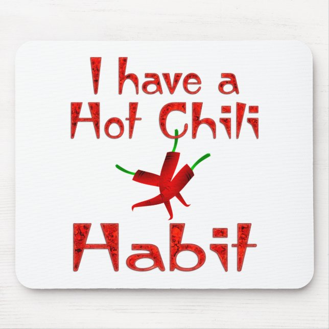 Chilli Pepper Mouse Pad (Front)