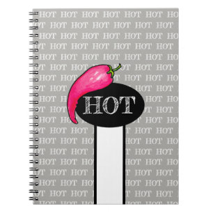 Chilli pepper notebook