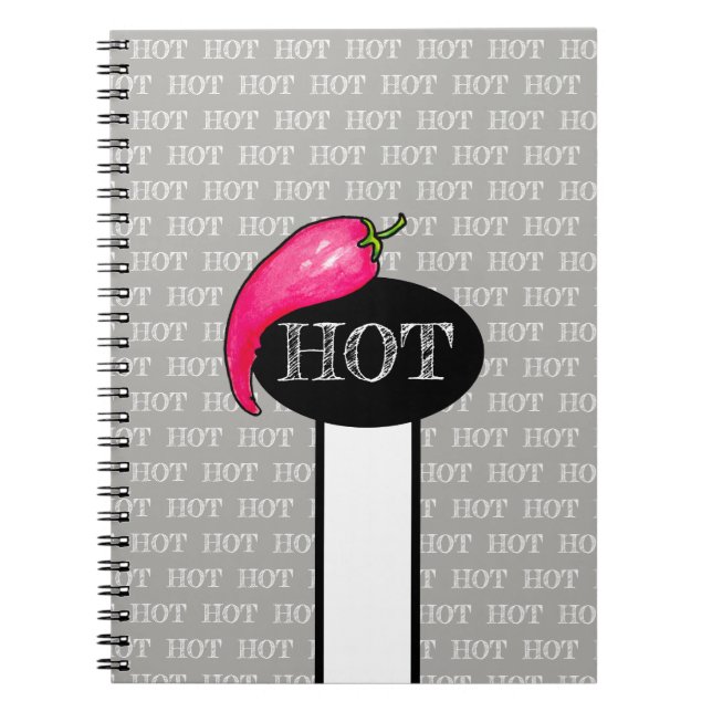 Chilli pepper notebook (Front)