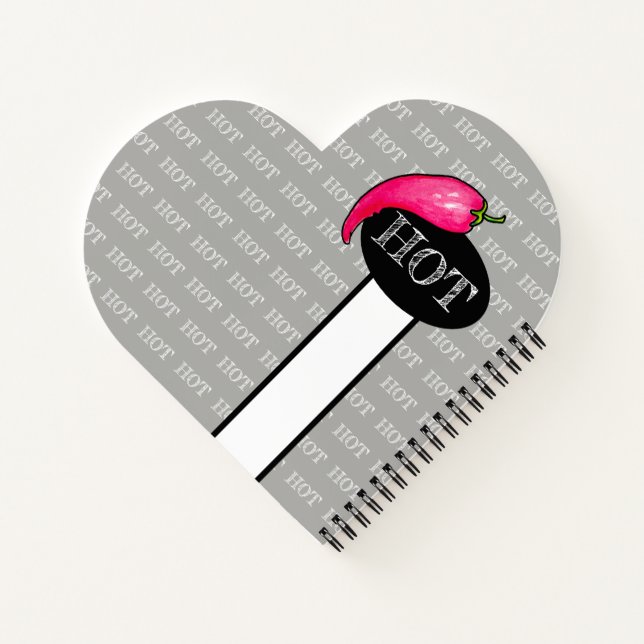 Chilli pepper notebook (Back)