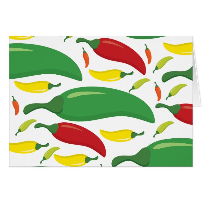 Chilli pepper pattern (Front Horizontal)