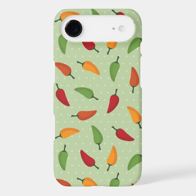 Chilli pepper pattern Case-Mate iPhone case (Back)