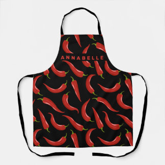 Chilli Pepper Personalise Apron