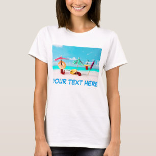 Chilli Peppers And Your Text T-Shirt