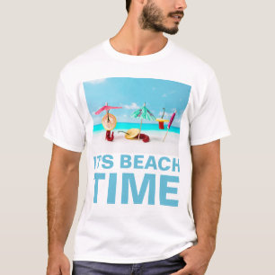 Chilli Peppers Beach Time Funny customisable T-Shirt