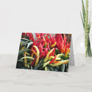 Chilli Peppers Birthday Card