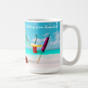 Chilli Peppers By The Sea funny Coffee Mug
