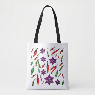 Chilli Peppers Custom Tote Bag