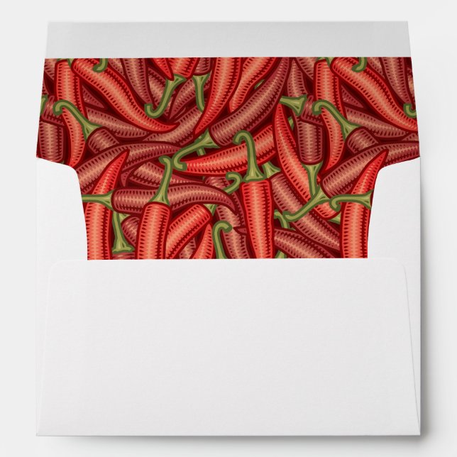Chilli Peppers Envelope (Back (Bottom))