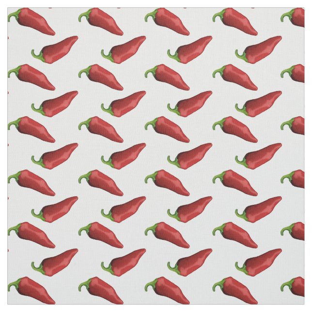 Chilli peppers fabric (Swatch)
