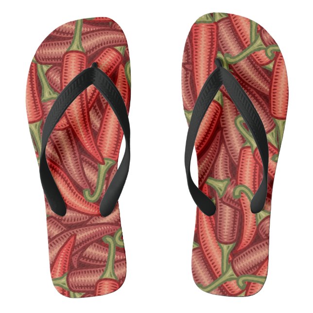 Chilli Peppers Jandals (Footbed)