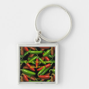 Chilli Peppers Key Ring