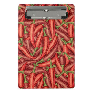 Chilli Peppers Mini Clipboard