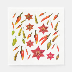 Chilli Peppers Napkin