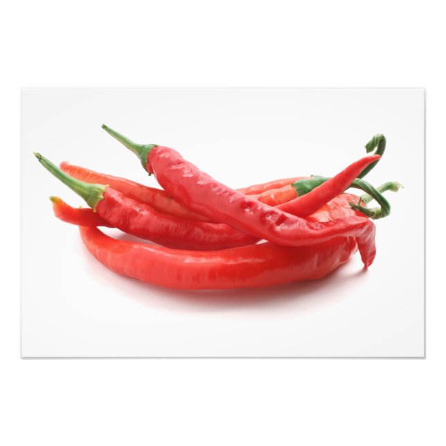 chilli peppers photo print (Front)