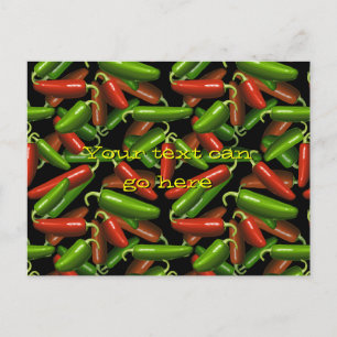 Chilli Peppers Postcard