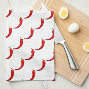 Chilli Peppers Tea Towel