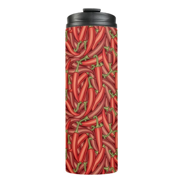 Chilli Peppers Thermal Tumbler (Front)