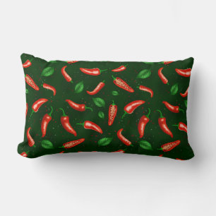 Chilli peppers Throw Pillow