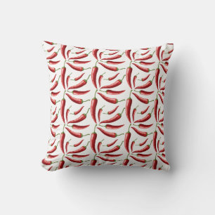 Chilli Peppers throw pillows