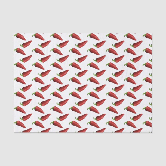 Chilli Peppers  Tissue Paper (Front)