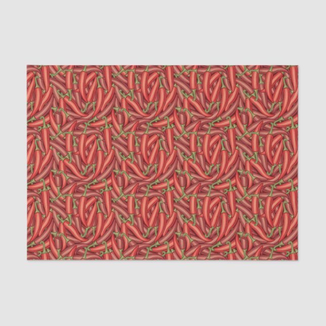 Chilli Peppers Tissue Paper (Front)