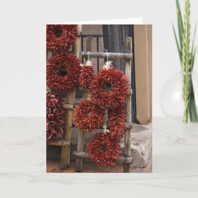 Chilli Ristras Holiday Card (Front)