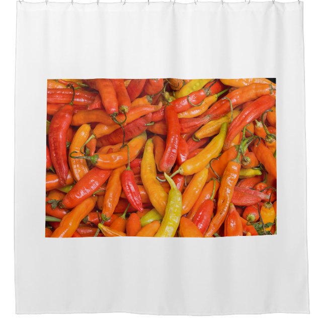 Chilli Shower Curtain (Front)