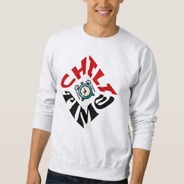 Chilli Time Square Logo Sweatshirt (Front)
