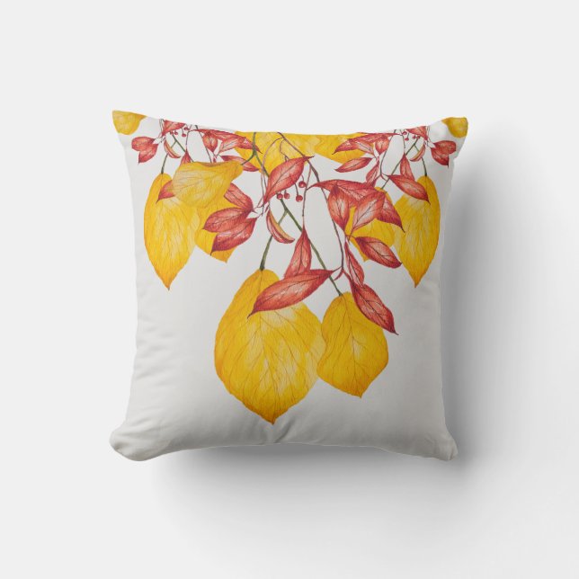 Chilli & Turmeric on a Square Pillow (Front)