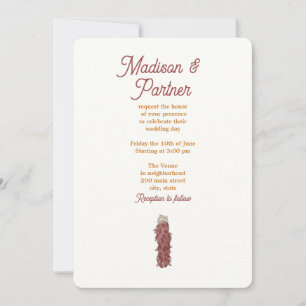 Chilli Wedding Suite Invitation