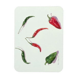 Chillies and Peppers 2005 Magnet