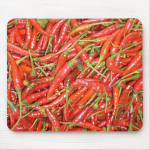chillies red hot mouse pad