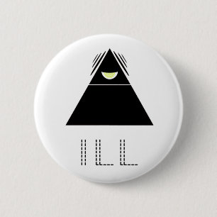 chillill 6 cm round badge