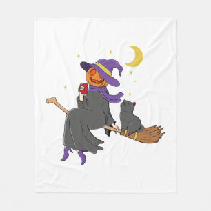 Chillin Halloween  Fleece Blanket