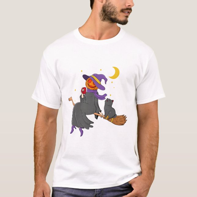 Chillin Halloween  T-Shirt (Front)