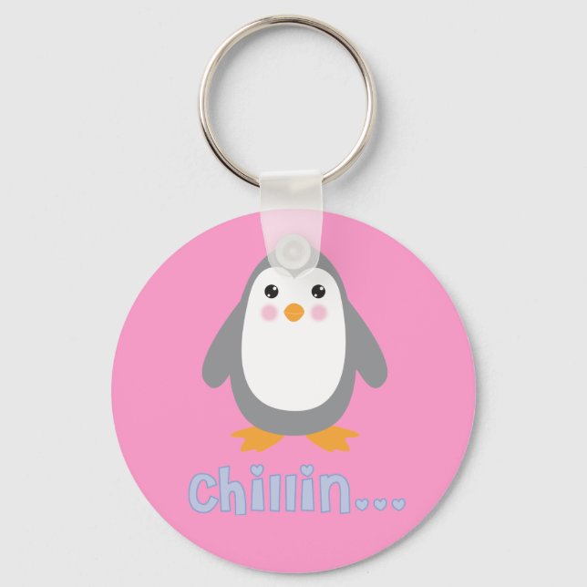 Chillin' Key Ring (Front)