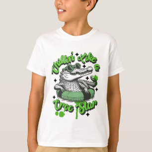 Chillin' Like a Croc Star Kids Cool Croc T-Shirt