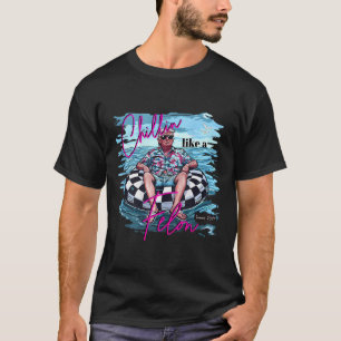 Chillin Like A Felon Funny Trump Summer 2024 (on T-Shirt