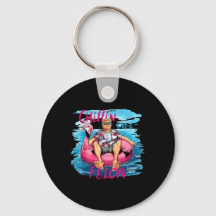 Chillin Like A Felon Summer 2024 Trump Take Americ Key Ring