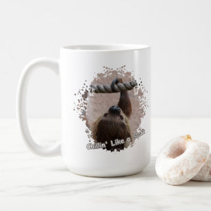 Chillin' Like a Sloth Coffee Mug